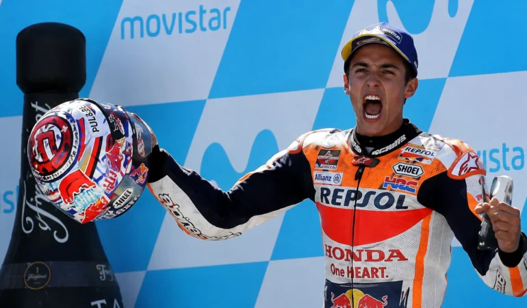 Aragon’da zafer Marc Marquez’in! Toprak son bölümde düştü