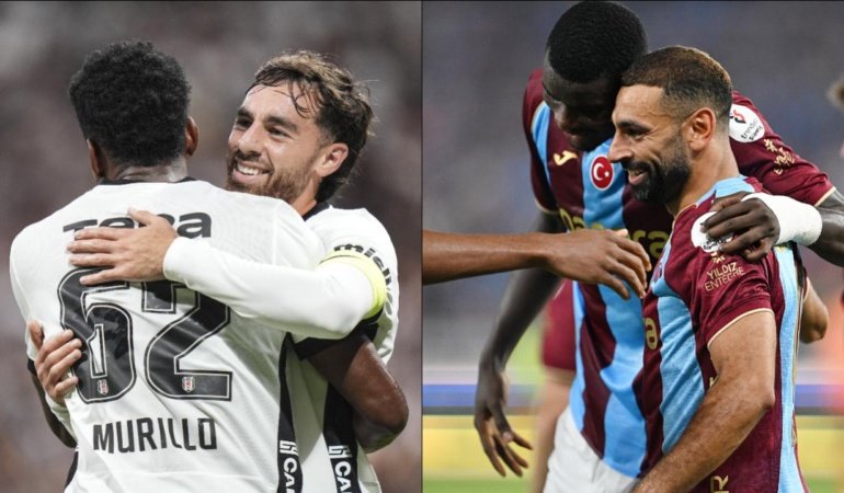 Beşiktaş ve Trabzonspor'un Avrupa'daki fikstürü belli oldu