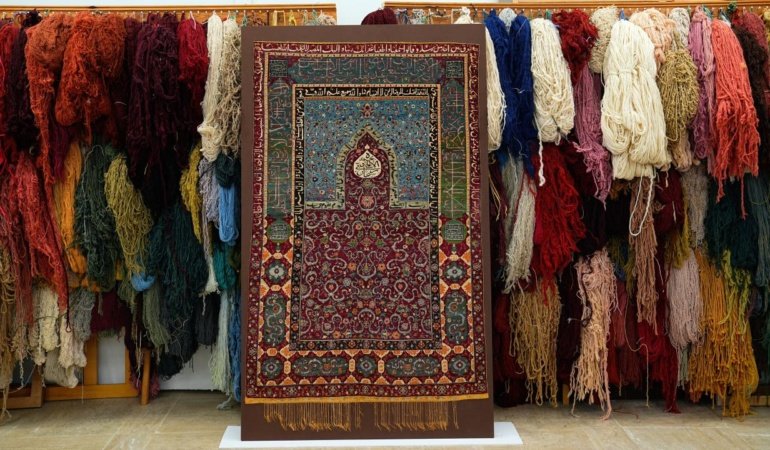 500 yıllık saray seccadeleri sergilenmeye hazırlanıyor