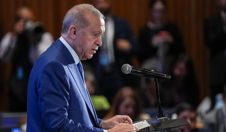 Cumhurbaşkanı Erdoğan: 2035 iklim hedeflerine güçlü destek vermenizi bekliyoruz