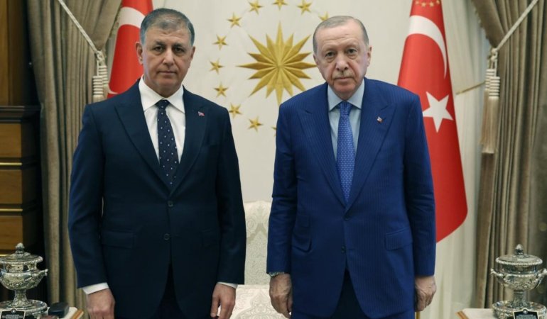 Cumhurbaşkanı Erdoğan, İzmir Büyükşehir Belediye Başkanı Tugay'ı kabul etti