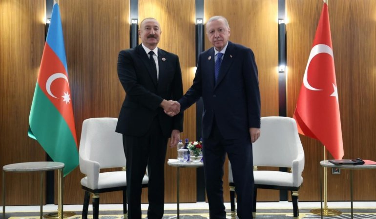 Cumhurbaşkanı Erdoğan Kırgızistan'da