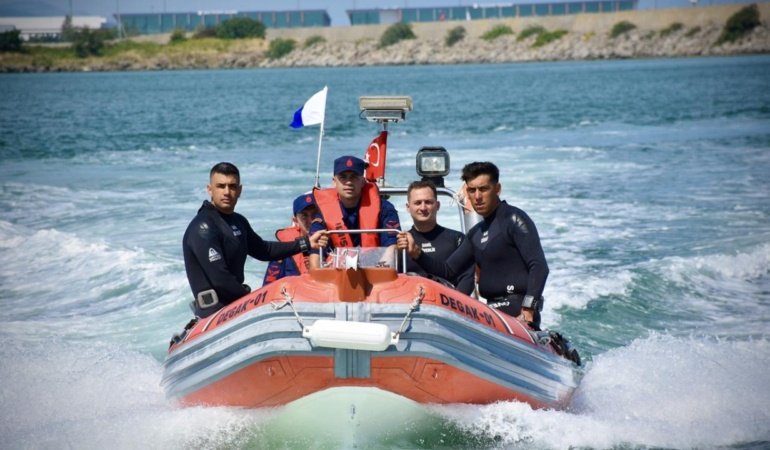 DEGAK Timi Mavi vatan'daki zorlu mesaisini başarıyla sürdürüyor