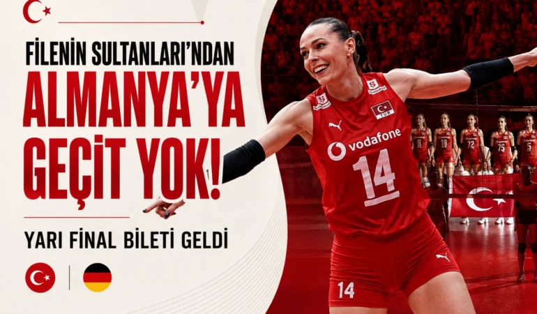 Filenin Sultanları’ndan Almanya’ya geçit yok! Yarı final bileti geldi