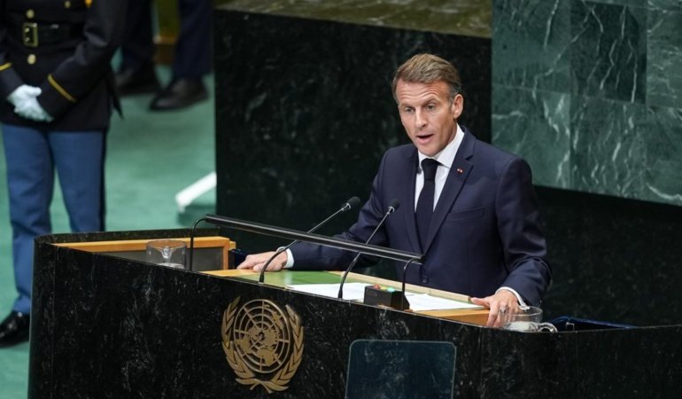 Fransa Cumhurbaşkanı Macron: Gazze'deki manzara herkes için utanç verici