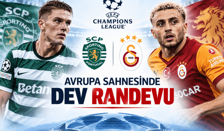 Galatasaray Sporting Lizbon karşısında sahaya çıkıyor