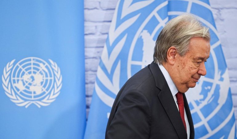Guterres: İki devletli çözüme verilen destek sözlerin ötesine geçmelidir