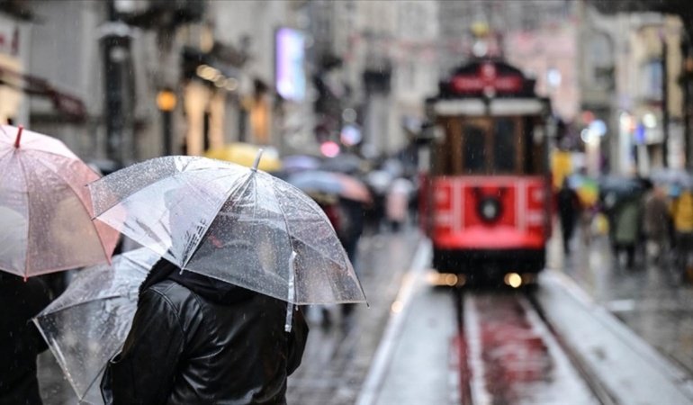 İstanbul için şiddetli yağış uyarısı