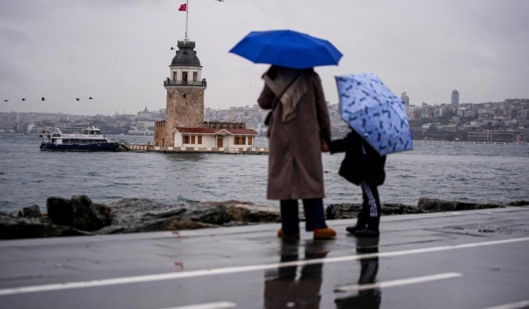 İstanbul'da hafta boyunca kuvvetli yağış bekleniyor