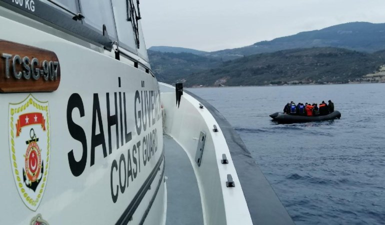 İzmir'de 31 düzensiz göçmen yakalandı
