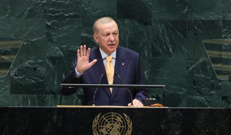 Kabine üyelerinden Cumhurbaşkanı Erdoğan'ın BM Genel Kurulu'ndaki hitabına ilişkin paylaşım