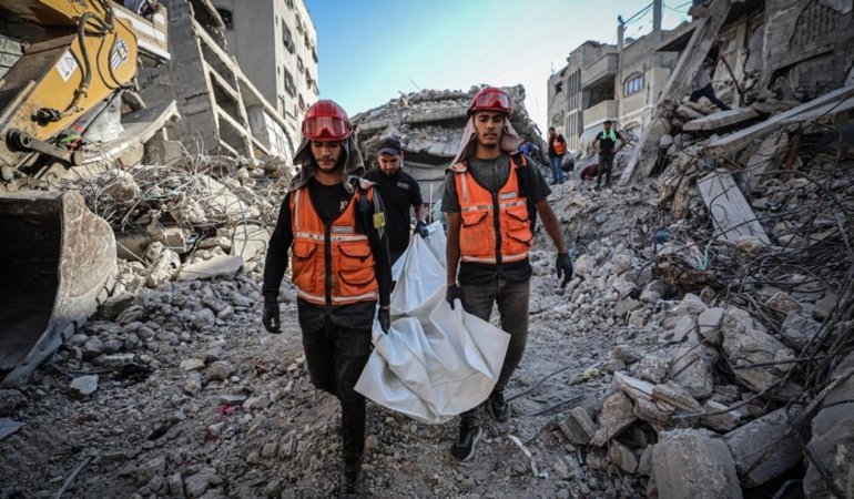 Katil İsrail'in, Gazze'ye bugünkü saldırılarında hayatını kaybedenlerin sayısı 2'ye yükseldi