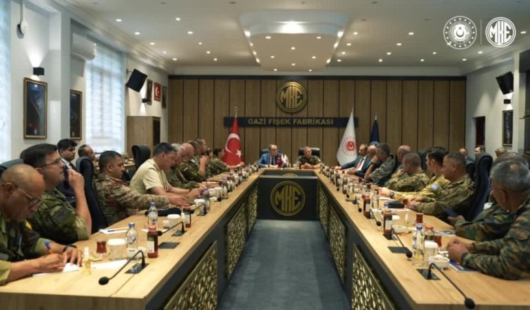 MKE, 32 ülkeden 36 askeri ataşeyi tesislerinde ağırladı