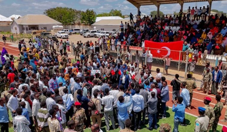 Somali'de Türkiye'ye teşekkür gösterileri düzenlendi