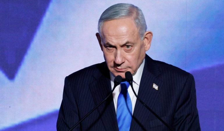 Soykırımcı Netanyahu, protesto korkusuyla ziyaretini günübirlik tutacak