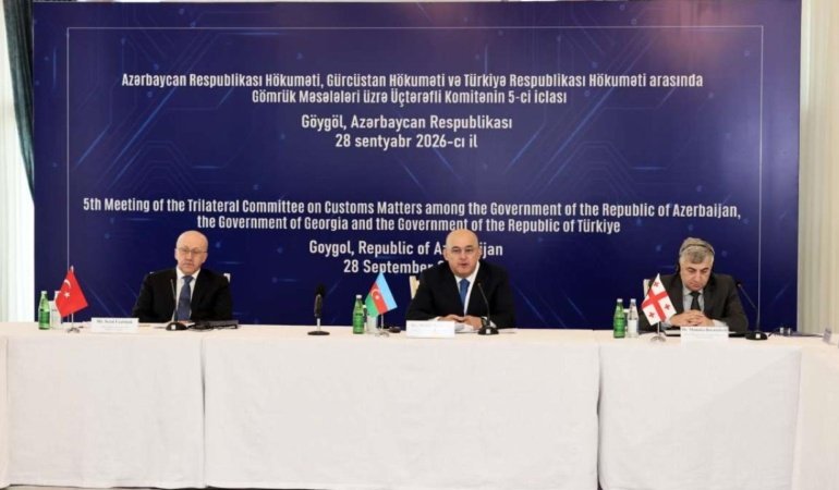 Türkiye, Azerbaycan ve Gürcistan'ın 5. Ortak Gümrük Komitesi toplantısı gerçekleşti