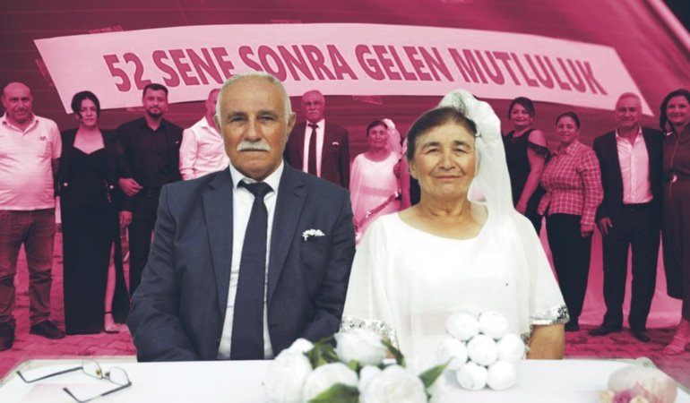 Amasya'da 52 sene sonra gelen mutluluk
