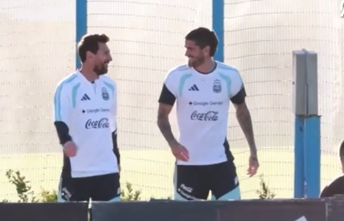 Arjantin'de Messi için son antrenman
