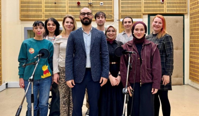 Diksiyondan dublaja seslendirme eğitimi TRT Akademi'de
