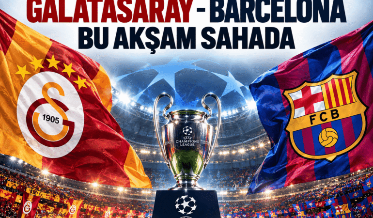Galatasaray – Barcelona maçı hangi kanalda? Saat kaçta başlayacak?