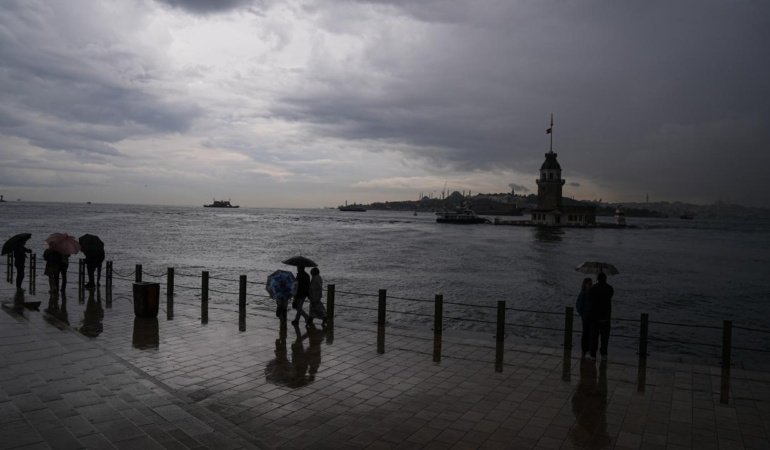 İstanbul için sağanak uyarısı