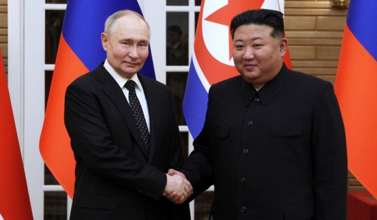 Kuzey Kore lideri Kim'den, Rusya'ya sarsılmaz destek mesajı