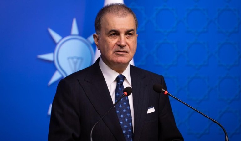 Ömer Çelik Haremi İbrahim'e yönelik provokasyonları lanetledi