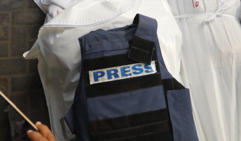 Soykırımcı İsrail'in saldırılarında Gazze'deki her 5 gazeteciden biri hayatını kaybetti