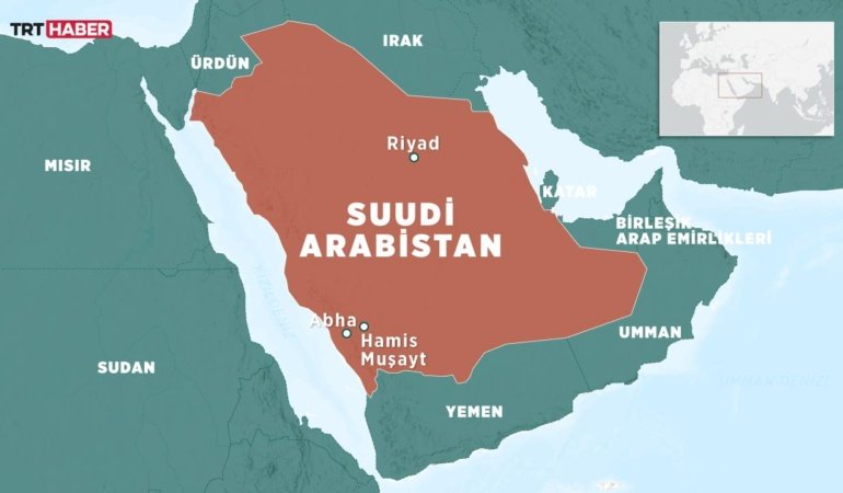 Suudi Arabistan'ın Hamis Muşayt kentinde erken uyarı sistemi devreye girdi