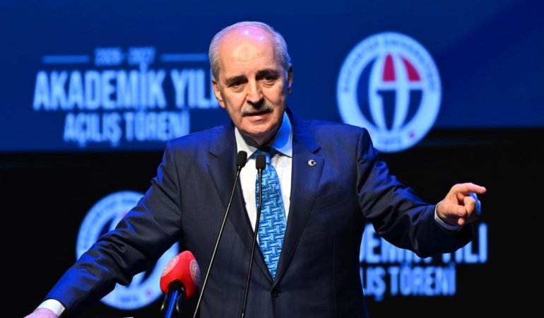 TBMM Başkanı Kurtulmuş: Önümüze barışın, kardeşliğin ve kalkınmanın kapısı açılmıştır