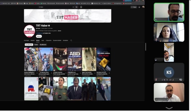 TRT Akademi'den Speda TV çalışanlarına medya eğitimi