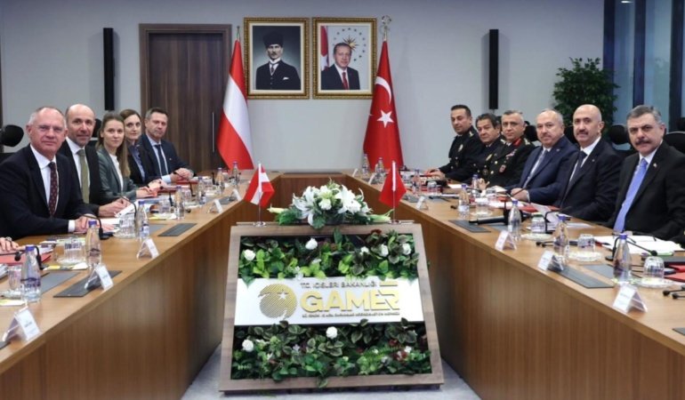 TürkiyeAvusturya Ortak İşbirliği Mekanizması 4. Toplantısı yapıldı